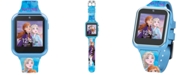 Accutime Kid's Frozen 2 Blue Silicone Strap Touchscreen Smart Watch 46x41mm